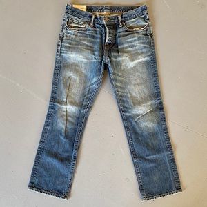 Abercrombie & Fitch circa 90’s straight leg denim button fly
